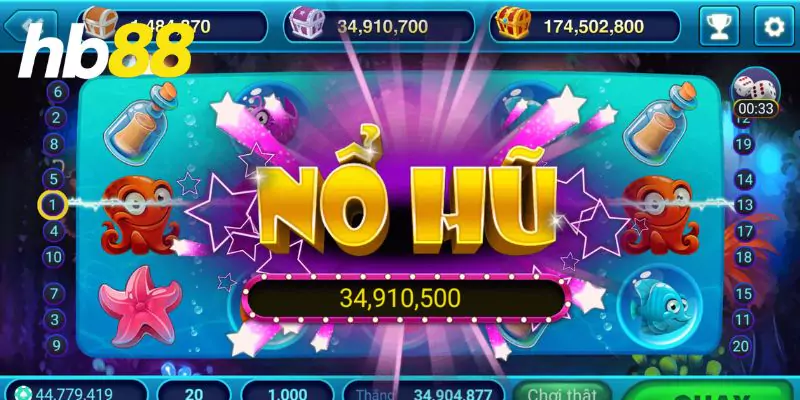 Khám phá sự lôi cuốn của sảnh game nổ hũ HB88